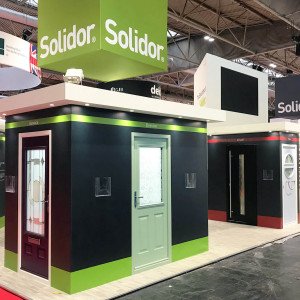 Bespoke exhibition stand for Solidor