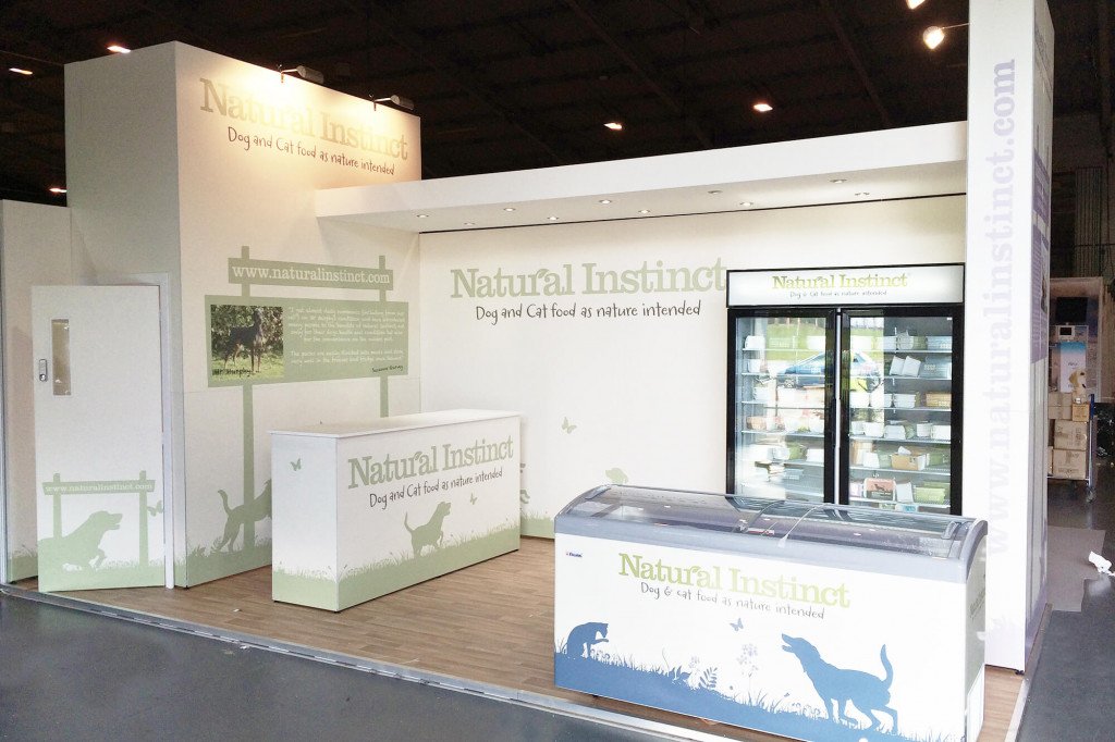 Natural Instinct 1 Hybrid exhibition stand for Natural Instinct