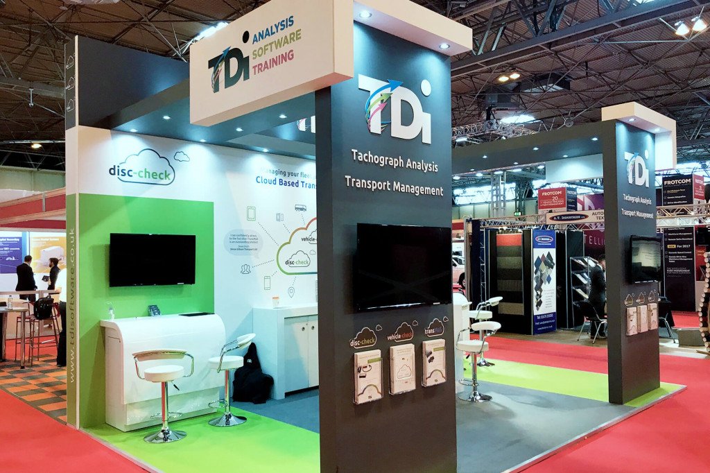 TDI 1 Hybrid exhibition stand for TDI