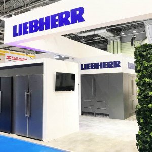 Bespoke exhibition stand for Liebherr