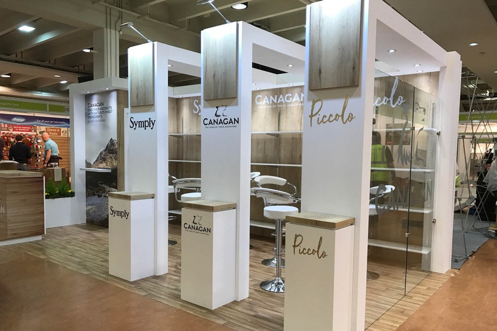 Bespoke exhibition stand for Symply Pet Foods