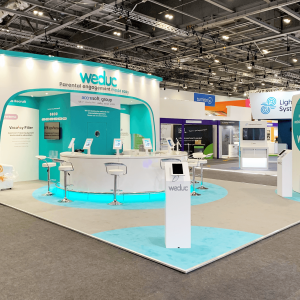 Bespoke exhibition stand for WeDuc